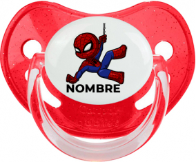 Spiderman kids diseño-1 con nombre: Chupete fisiológica