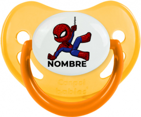 Spiderman kids diseño-1 con nombre: Chupete fisiológica