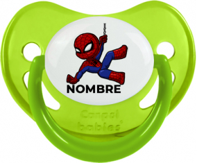 Spiderman kids diseño-1 con nombre: Chupete fisiológica