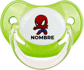 Spiderman kids diseño-2 con nombre: Chupete fisiológica