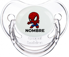 Spiderman kids diseño-2 con nombre: Chupete fisiológica