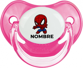 Spiderman kids diseño-2 con nombre: Chupete fisiológica