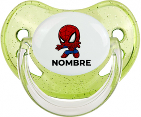 Spiderman kids diseño-2 con nombre: Chupete fisiológica