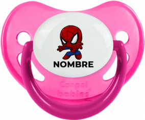Spiderman kids diseño-2 con nombre: Chupete fisiológica