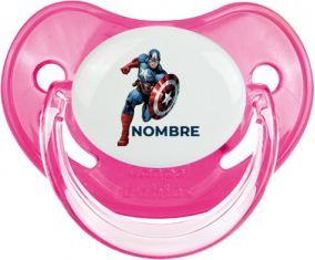 Diseño del Capitán América-1 con nombre: Chupete Fisiológica