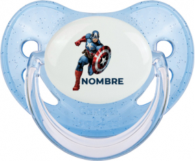 Diseño del Capitán América-1 con nombre: Chupete Fisiológica