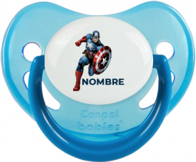 Diseño del Capitán América-1 con nombre: Chupete Fisiológica