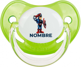 Diseño del Capitán América-2 con nombre: Chupete Fisiológica