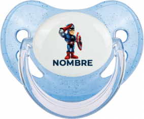 Diseño del Capitán América-2 con nombre: Chupete Fisiológica