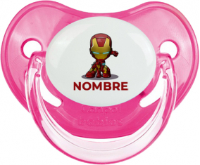 Iron man niños con nombre: Chupete fisiológica