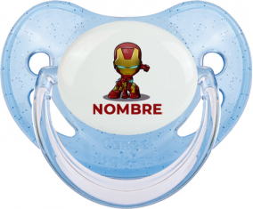 Iron man niños con nombre: Chupete fisiológica