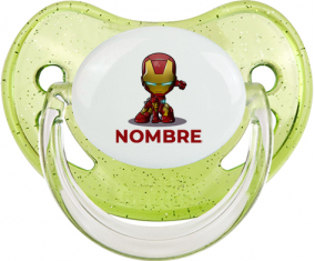 Iron man niños con nombre: Chupete fisiológica