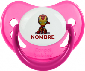 Iron man niños con nombre: Chupete fisiológica