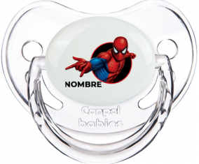 Spiderman diseño-6 con nombre: Chupete fisiológica