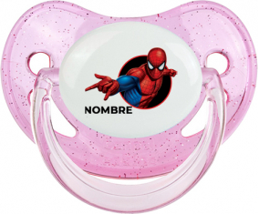 Spiderman diseño-6 con nombre: Chupete fisiológica