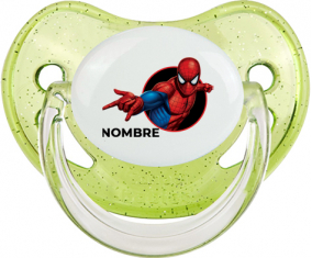 Spiderman diseño-6 con nombre: Chupete fisiológica
