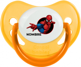 Spiderman diseño-6 con nombre: Chupete fisiológica