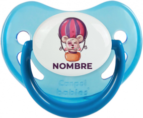 Funny Animals Globo y Oso con Nombre: Chupete Fisiológica