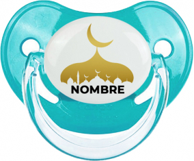 Islam burlado con el primer nombre del diseño-6: Chupete fisiológica personnalisée