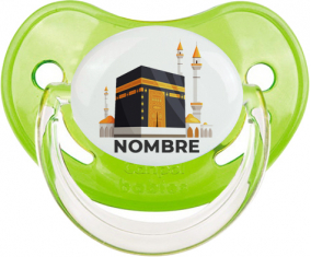 Islam Mecca diseño-1 con nombre: Chupete fisiológica