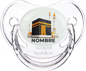 Islam Mecca diseño-1 con nombre: Chupete fisiológica