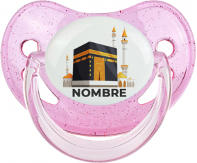 Islam Mecca diseño-1 con nombre: Chupete fisiológica