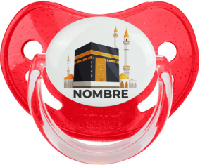 Islam Mecca diseño-1 con nombre: Chupete fisiológica