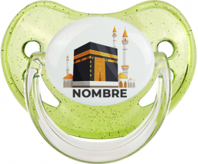 Islam Mecca diseño-1 con nombre: Chupete fisiológica