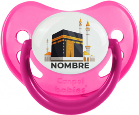 Islam Mecca diseño-1 con nombre: Chupete fisiológica