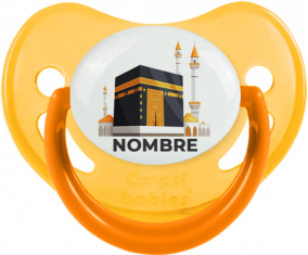 Islam Mecca diseño-1 con nombre: Chupete fisiológica