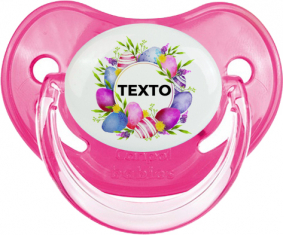 Diseño-1 Huevo de Pascua con Texto: Chupete Fisiológica