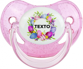 Diseño-1 Huevo de Pascua con Texto: Chupete Fisiológica