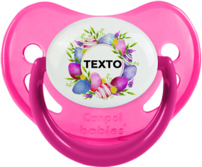 Diseño-1 Huevo de Pascua con Texto: Chupete Fisiológica