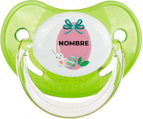 Diseño-4 Huevo de Pascua con Nombre: Chupete Fisiológica