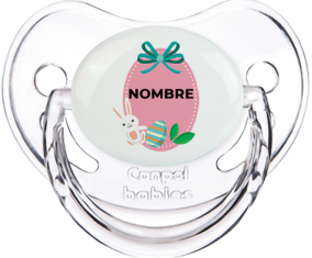 Diseño-4 Huevo de Pascua con Nombre: Chupete Fisiológica