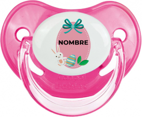 Diseño-4 Huevo de Pascua con Nombre: Chupete Fisiológica