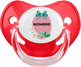 Diseño-4 Huevo de Pascua con Nombre: Chupete Fisiológica