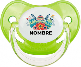 diseño-5 Huevo de Pascua con Nombre: Chupete Fisiológica