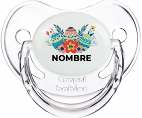 diseño-5 Huevo de Pascua con Nombre: Chupete Fisiológica