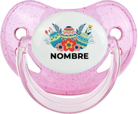 diseño-5 Huevo de Pascua con Nombre: Chupete Fisiológica
