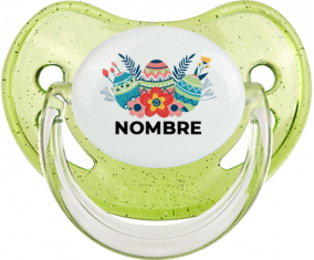 diseño-5 Huevo de Pascua con Nombre: Chupete Fisiológica