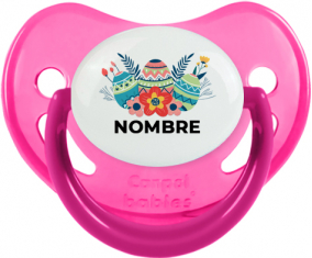 diseño-5 Huevo de Pascua con Nombre: Chupete Fisiológica