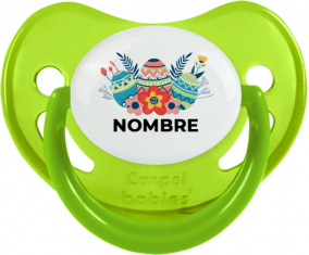 diseño-5 Huevo de Pascua con Nombre: Chupete Fisiológica