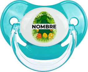 Diseño-7 Huevo de Pascua con nombre: Chupete Fisiológica personnalisée