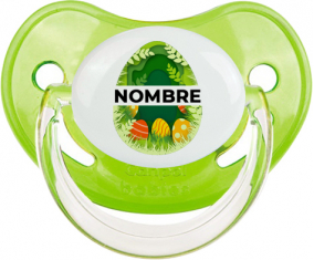 Diseño-7 Huevo de Pascua con nombre: Chupete Fisiológica