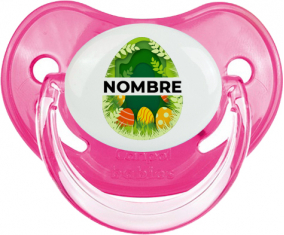 Diseño-7 Huevo de Pascua con nombre: Chupete Fisiológica