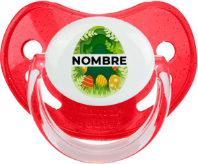 Diseño-7 Huevo de Pascua con nombre: Chupete Fisiológica