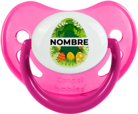 Diseño-7 Huevo de Pascua con nombre: Chupete Fisiológica