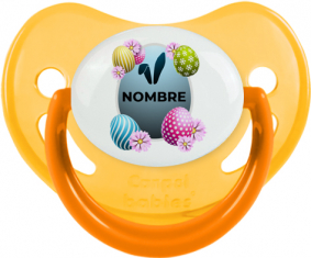 Diseño-8 Huevo de Pascua con nombre: Chupete Fisiológica