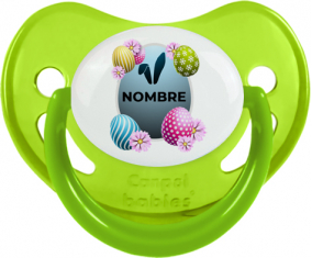 Diseño-8 Huevo de Pascua con nombre: Chupete Fisiológica